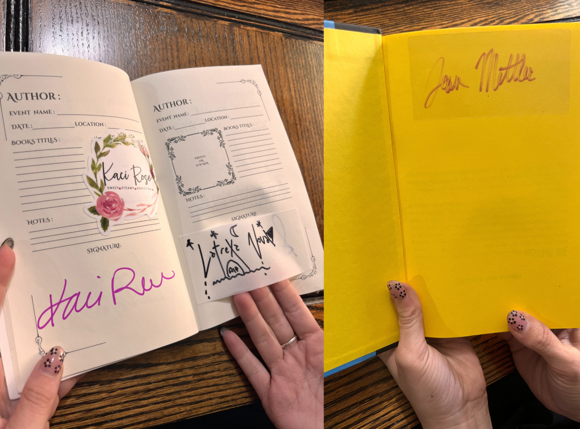 Author Signing Log- Sinners and Stardust 2025 Event Edition (Convention Pickup Only)